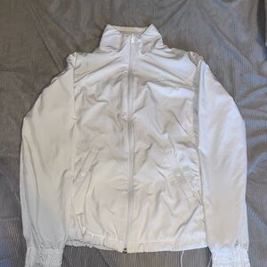 Nike Women's White Windbreaker Jacket